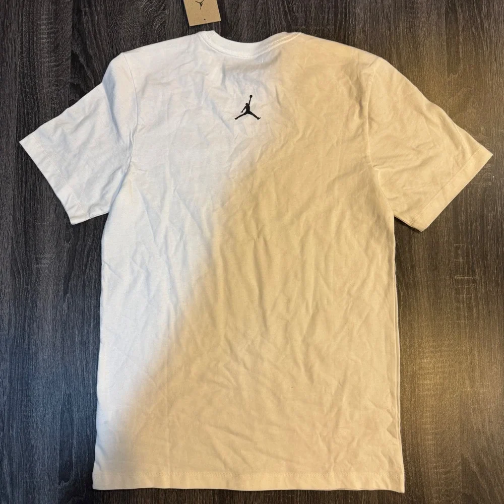 NWT Jordan Men Graphic T Shirt White Michael Jordan Print Dri Fit‎ SZ Small $42